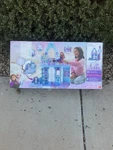 Mattel Disney Frozen Elsa Ice Castle Playset With Olaf Figure 2.5FT Tall New. Price: $54.99.
