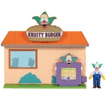 Jakks Pacific The Simpsons Krusty Burger Diorama 2.5" Figure, New. Price: $37.99.