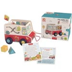 Bababoo & Friends Tour Pull Along Toy, Wooden With Non-toxic Paint... New. Price: $64.55.
