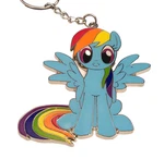 My Little Pony Rainbow Dash Metal Keychain Hasbro Ring Ornament Used. Price: $39.95.