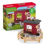 Schleich Farm World 31-PIECE Goat Stable Playset With 2 Figures And New. Price: $63.13.