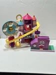 Pocket Rainbow Funland Theme Park & Polly-ville House 2 Item Lot Used. Price: $49.99.