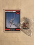 Star Wars Miniature Wizard Of The Coast Luke Skywalker Hoth Pilot W/card Nip New. Price: $22.99.