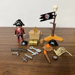 Playmobil Pirate Treasure Map Skull Flag Weapons Chest Used. Price: $16.99.