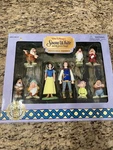 Disney Store Snow White And The Seven Dwarfs Poseable Figures New Sealed Toys. Price: $28.00.