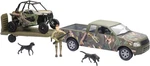 New Ray Toys 1:32 Scale Atv Playset Camo Truck With Polaris XP1000 #SS-76456. Price: $59.62.