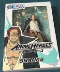 One Piece Shanks Anime Heroes 6.5IN. Action Figure Set Bandai Namco Nib New. Price: $18.50.