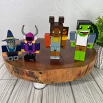 Minecraft & Roblox Figurines Mattel Creator Series Used. Price: $9.75.