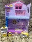 Shopkins Disney Happy Places Townhouse With Exclusive Belle Home Decor Used. Price: $22.99.