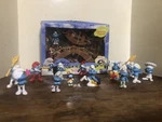 The Smurfs Village Bridge & Boat Playset Grouchy New! +12 Used Figures. Price: $24.95.