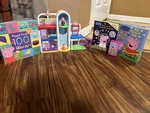 Pig Peppa's Shopping Mall Center Exclusive Play Set With 2 Figures Toy Lot Used. Price: $30.00.