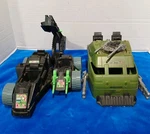 Vintage Toy Lot 2 Gi Joe Vehicles Mobile Tanks Base 1991 Hasbro Incomplete Used. Price: $39.99.