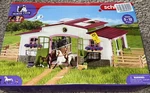 Schleich Horse Club 42344 Equestrian Barn Stable Playset Farm Toy New Open Box. Price: $109.99.