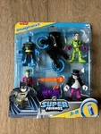 Imaginext Super Friends & Villains: Batman/riddler/joker/penguin Figures New. Price: $18.99.