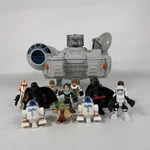 Playskool Star Wars Galactic Heroes Millennium Falcon 11 Figures Used. Price: $46.99.