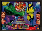 Toy Biz 1996 Marvel Comics Heavy Hitters Raging Hulk Vs Slashing Wolverine" New. Price: $80.00.