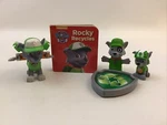 Paw Patrol Rocky Figures With Board Book Recycles Lot Spin Master 5PCS Used. Price: $19.16.