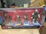 Mcfarlane Toys Red One Gold Label 4-PACK Figures Callum Drift, Nick, Krampus, New. Price: $99.99.