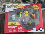 Pok Mon Jazwares Battle Figure Multi-pack Pikachu, Oshawott, Tepig, Snivy, Sa New. Price: $21.00.