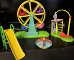 Hasbro Peppa Pig Playground Playset Ferris Wheel Slide Swing Roundabout 2021 Used. Price: $17.00.