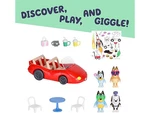 New Bluey Escape Convertible Playset With Figures And Accessories, Sticker Pack. Price: $23.99.
