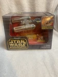 Wars Galoob Action Fleet Y Wing Starfighter Blue Leader With Figure & Droid New. Price: $59.00.