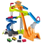 Little People Hot Wheels Spiral Stunt Speedway Race Track Playset, 2 Toy Cars New. Price: $28.49.