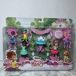 Disney Junior Fancy Nancy Tea Party Figure Set Jakks Pacific New Damaged Box. Price: $48.00.