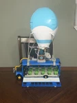 Jazwares Fortnite Battle Bus Playset Blue Green White Plastic 2020 Used. Price: $29.85.