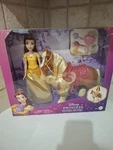 Mattel Disney Beauty & The Beast Princess Belle Philippe Horse Playset New. Price: $50.99.