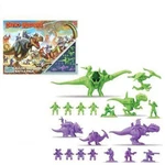 Dino-riders Rulon Warriors Battle Pack 3-6 Inches, Green New. Price: $33.99.