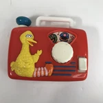 Retro Illco Sesame Street Big Bird Bert Ernie Cookie Monster Radio Music Box Toy Used. Price: $12.74.