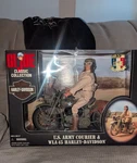 Hasbro G.i. Joe Classic Collection U.s. Army Courier Figure & Wla 45 Motorcycle New. Price: $70.00.
