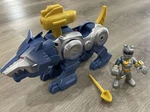 Playskool Heroes Morph Power Rangers Silver And Wolf Zord Complete Set Used. Price: $16.98.