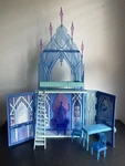 Frozen Disney's 2 Elsa's Fold And Go Ice Palace Castle Playset - Incomplete Used. Price: $25.49.