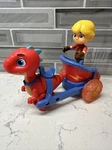 Dino Ranch Jon & Blitz's Chariot Vehicle Used. Price: $12.55.