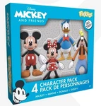 Flexfigs Disney Mickey Mouse And Friends 4 Pack Bendable Figures New. Price: $28.97.