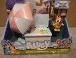 2022 New Nip Bluey Bingo's Ice Cream Cart Moose Toys Action Figure. Price: $24.99.