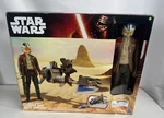 Star Wars Speeder Bike Moto With Poe Dameron Disney Hasbro Force Awakens New. Price: $29.99.