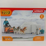 Schleich Wild Life Huskie Dog Sled Penguin Igloo 42558 Arctic Explorer New. Price: $24.95.