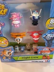 Super Wings Transform-a-bot World Airport Crew Vehicle Playset 8 Figures New. Price: $29.40.