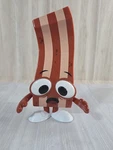 Fgteev The Big Derpy Bacon 7" Action Figure Bonkers Toys Season 1 Used. Price: $5.00.