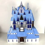 Disney Frozen Arendelle Castle Playset Large Ice Palace Electronic Light Sound Used. Price: $59.99.