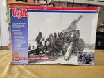 2001 Hasbro Gi Joe Korean War 155MM Howitzer Cannon New Rare Box Damage. Price: $130.00.