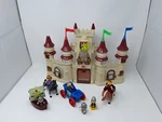 Medieval Castle 1989 Lil Playmates Horses & Knights Action Figures Incomplete Used. Price: $36.95.