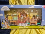 Bluey Playing Doctors Playset Value Box- 5 Figures, 11 Accessories, And More New. Price: $17.99.