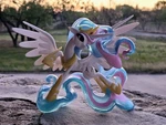 My Little Pony Guardians Of Harmony Fan Series Princes Celestia 8" Figure Hasbro Used. Price: $38.00.