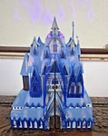 Disney Frozen Arendelle Castle Princess Doll House Large 17" Lights Music Works! Used. Price: $150.00.