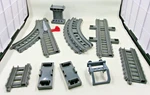 10 Pieces Of 2013 Mattel Thomas The Tank Engine Trackmaster Grey Railway Used. Price: $14.46.