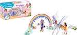 Pegasus With Rainbow The Clouds New. Price: $40.99.